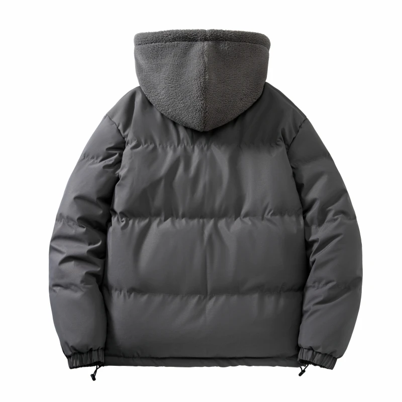 Warm Cotton Fleece Jacket for Fishing and Camping