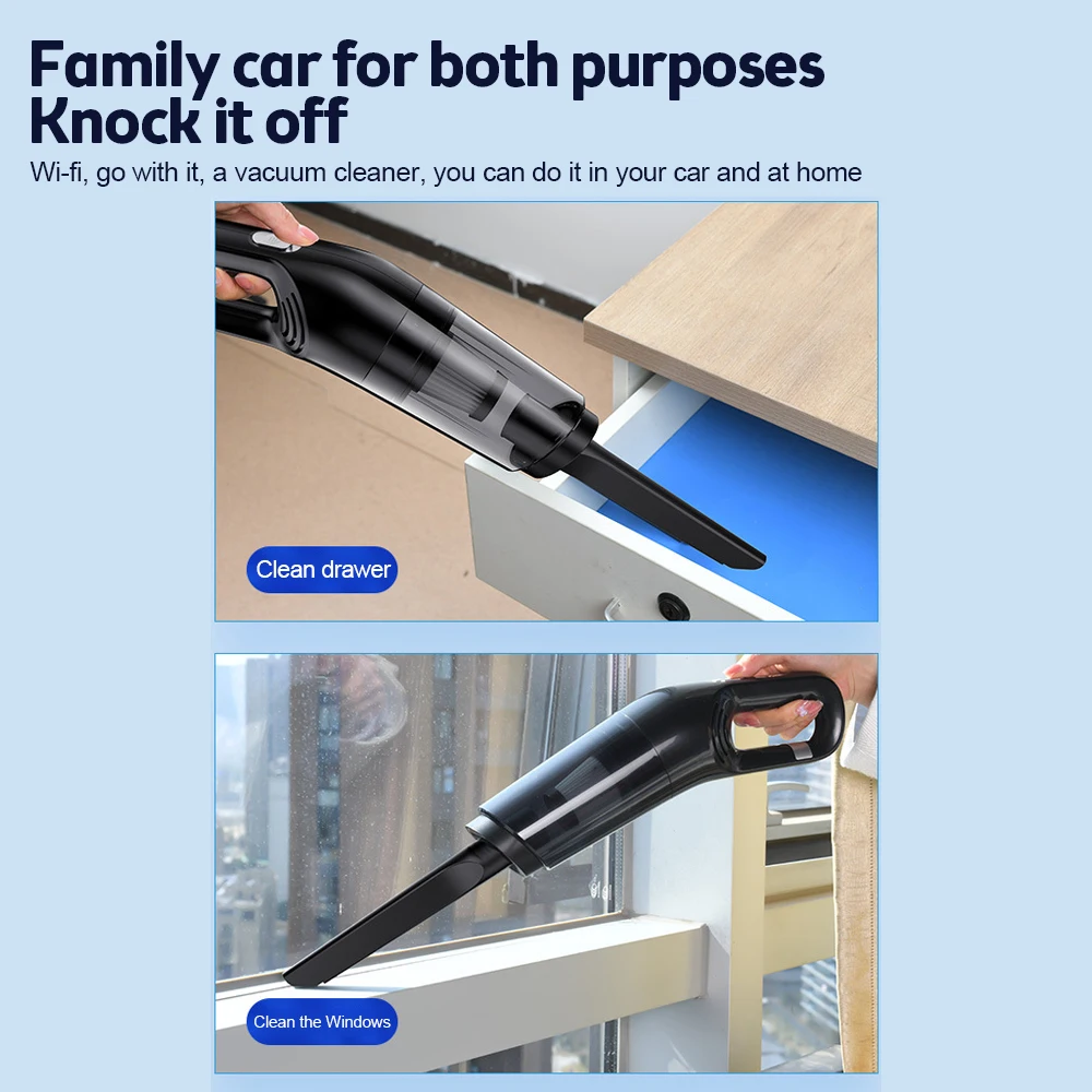 Keilini Handheld Vacuum Cleaner Lulunami