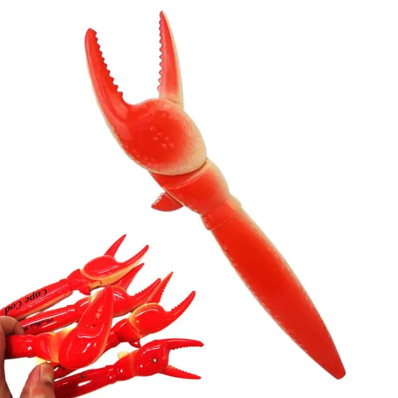 Fun Lobster Paw Ballpoint Pen Fun Ballpoint Pens Ink Pen For Kids School Supplies Unique Pens With Smooth Writing For School And funny rotating pen spinning gaming pen for kids students writing toy pens ballpoint pen cute stationery school finger supplies