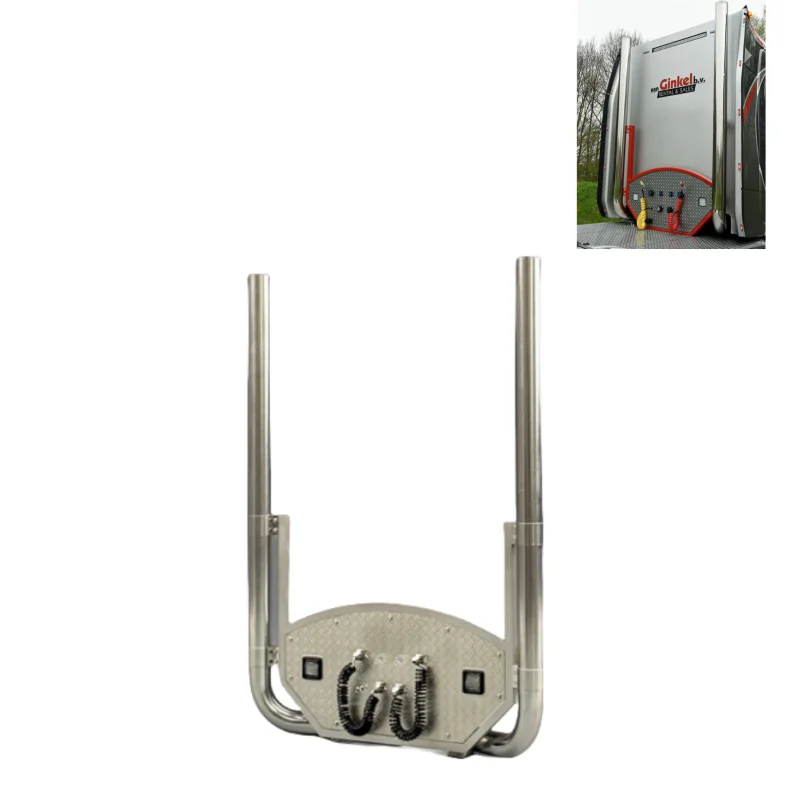 European Metal Exhaust Pipe Chimney for 1/14 Tamiya RC Truck Scania MAN TGS Volvo Benz Tamiya Scaleclub DEGREE Trailer Part 6