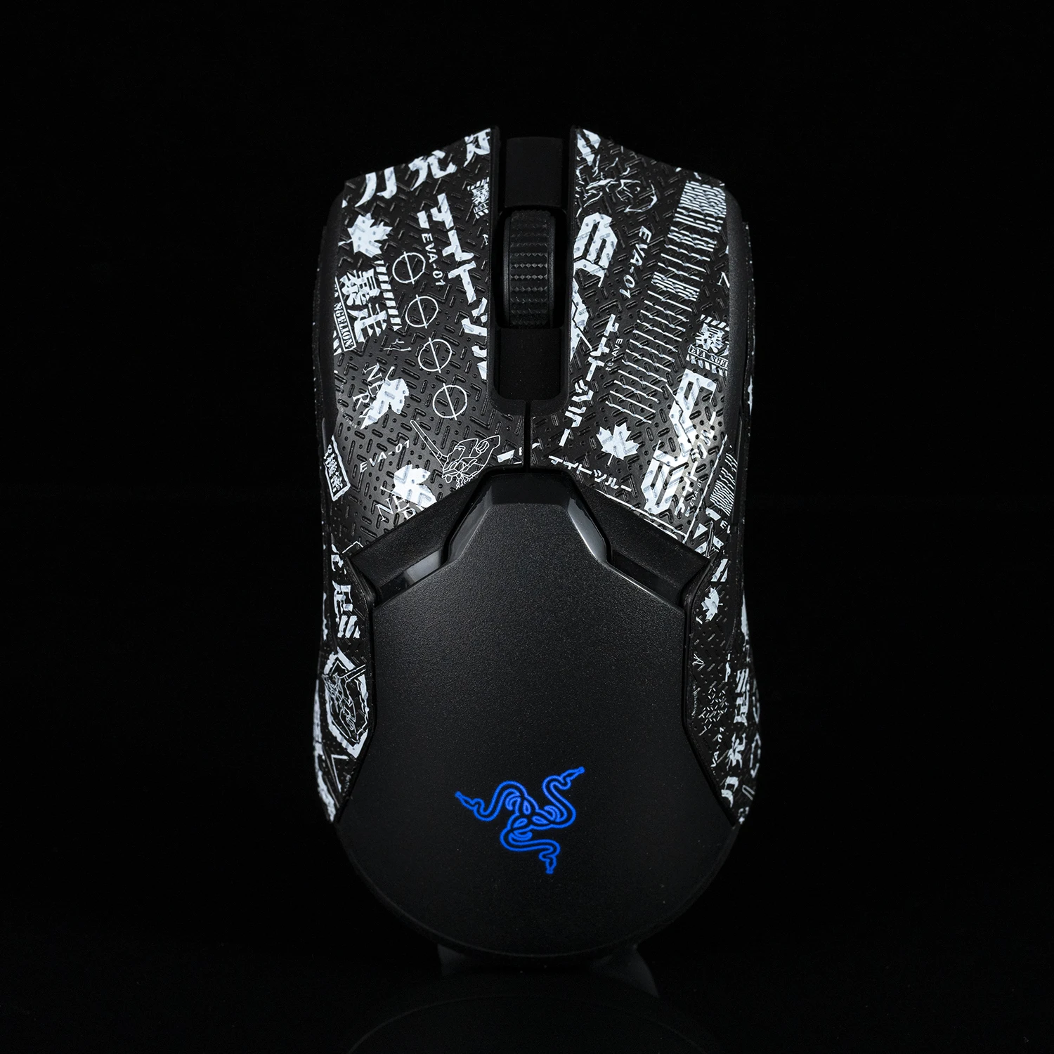 BTL Mouse Grip Tape Skate Handmade Sticker Non Slip Lizard Skin Suck Sweat for Razer Viper Ultimate Wireless Without Mouse