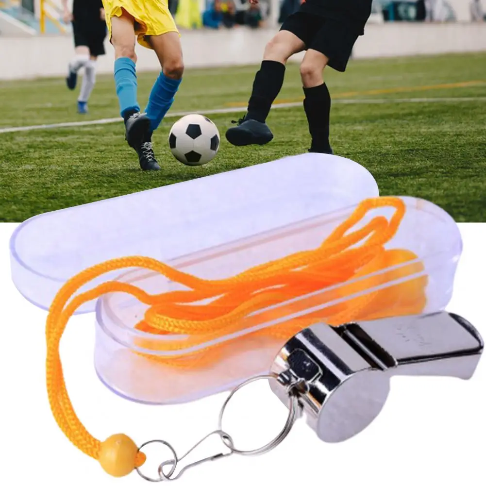

Sport Whistle Professional Solid Color Anti-deformed Soccer Basketball Referee Whistle Race Stuffs