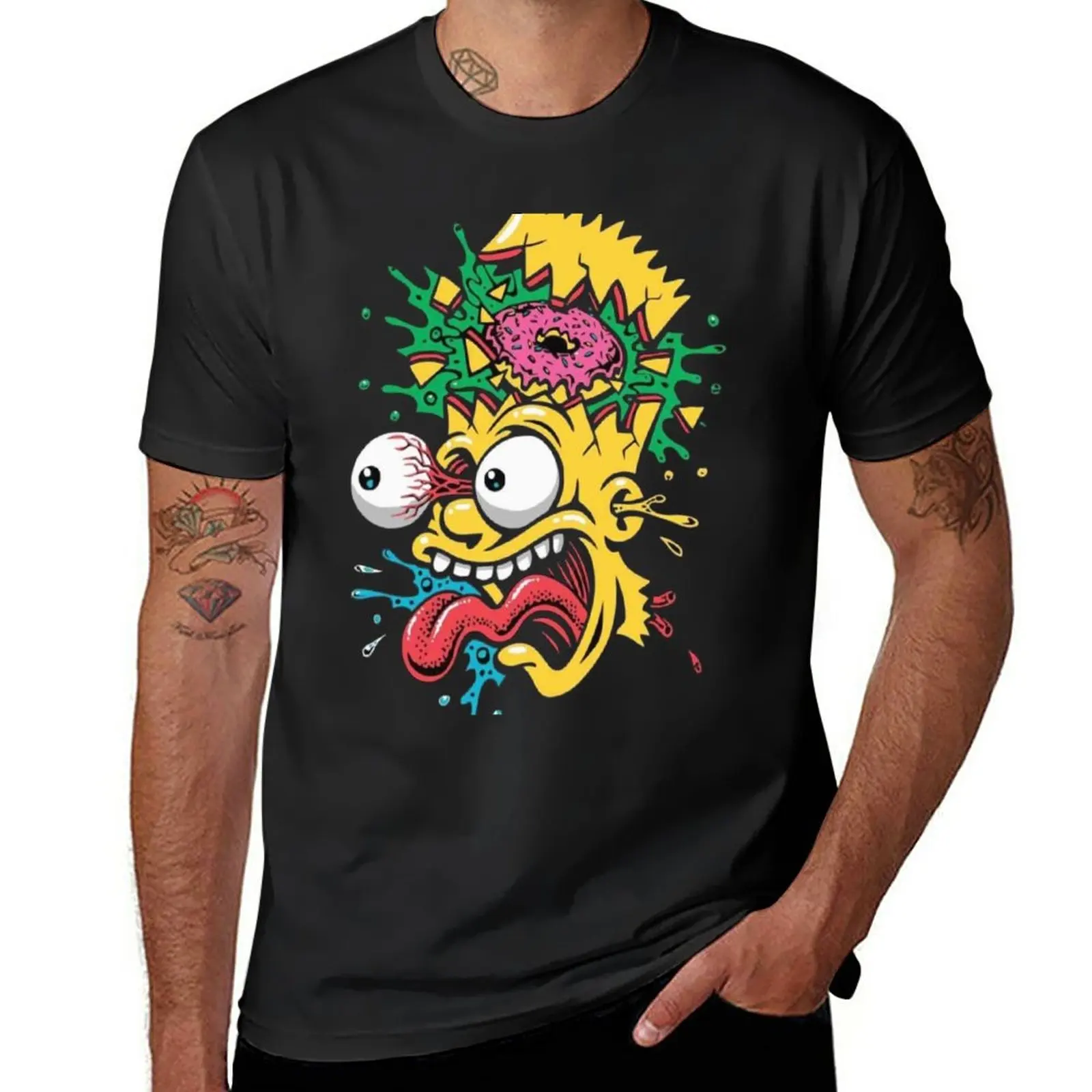 

New Crazy Bart T-Shirt t shirt man t-shirts man t shirts for men cotton