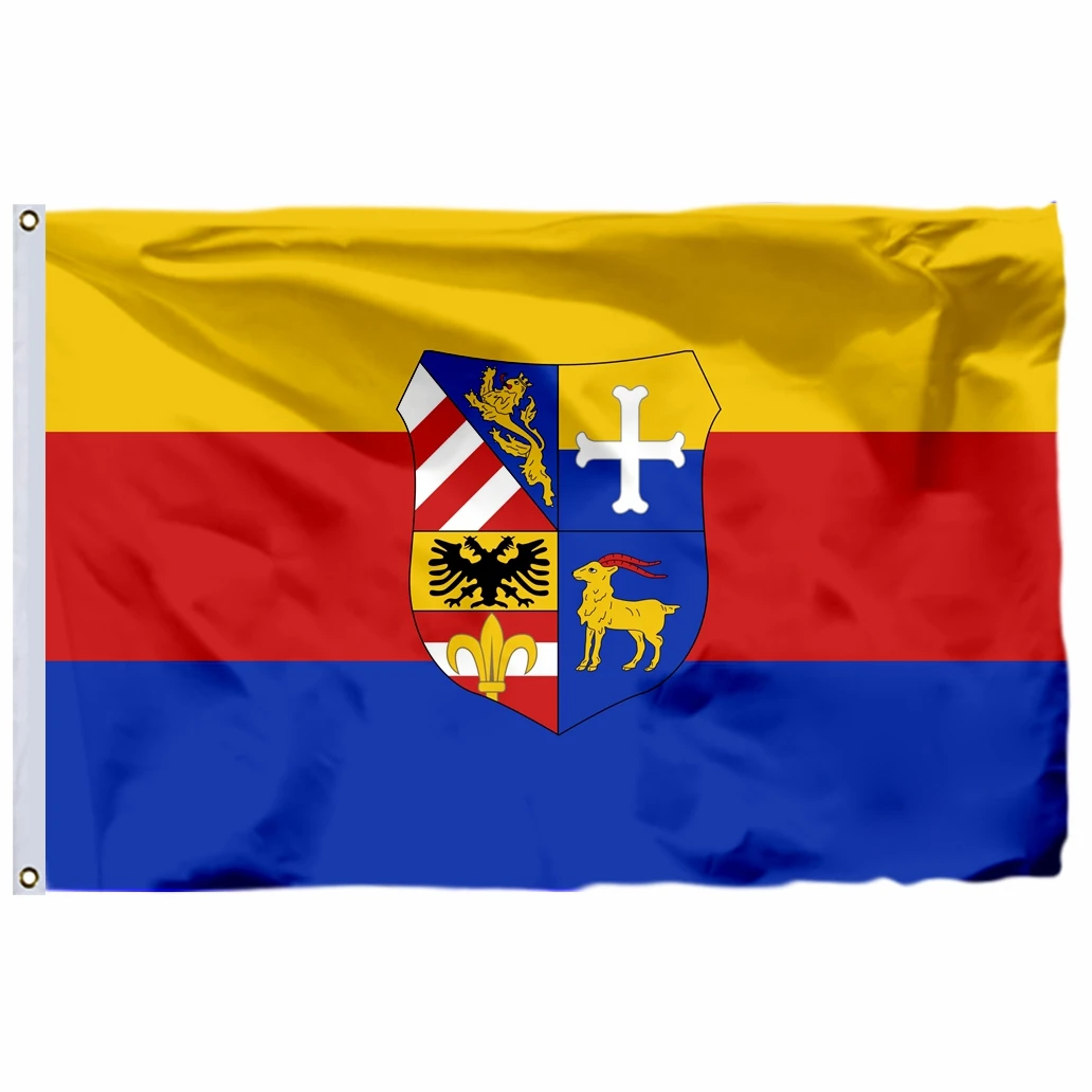Bandiera Territorio Libero Di Trieste 90x60 Cm - AZ FLAG: Free Territory Of Trieste 1947-1954, Perfetta Per Collezionisti E Interni/Esterni