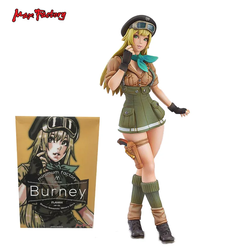 

Max Factory GSC PLAMAX MF-02 Minimum Factory Burney Shunya Yamashita Military Qty's Assembly Model Toy Creative Birthday Gift
