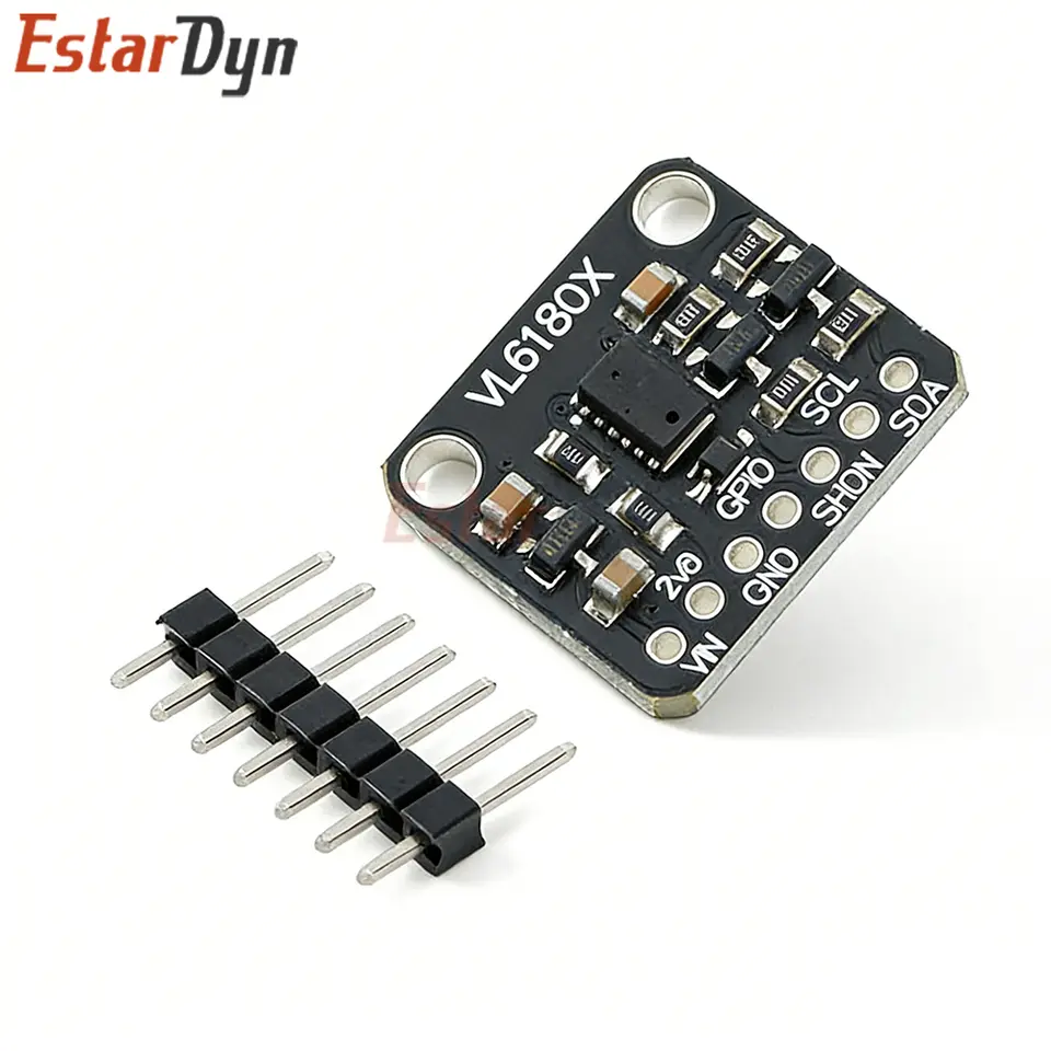 Estardyn VL6180X ToF Distance Sensor Module, High Precision Proximity Gesture Detector I2C 3.3V/5V for image 6