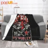 The Meteors Psychobilly Band Punk Rock Blanket Thick Thicken Sofa Cover Couch Blanket Decorative Sofa 4