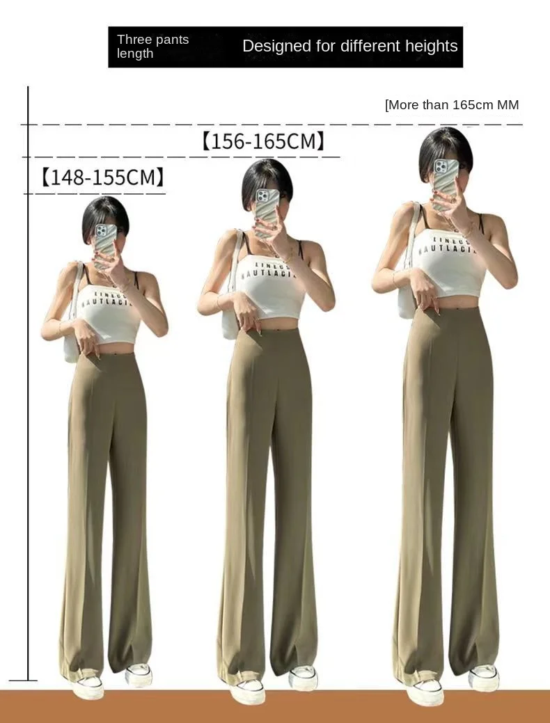 Sexy Trousers Woman Solid High Waist Tailoring Womens Pants Zipper Office Work Clothing Khaki Classic Vintage Casual Cotton Hot