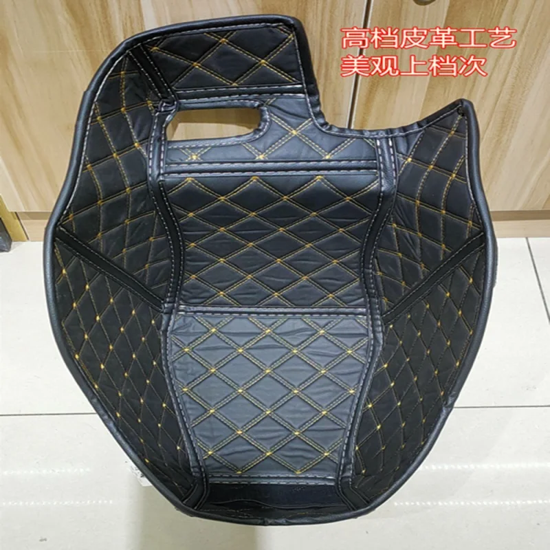 Motorcycle PU Rear Trunk Cargo Liner Protector Seat Bucket Pad for NIU scooter NI N1S NQI NGT Parts