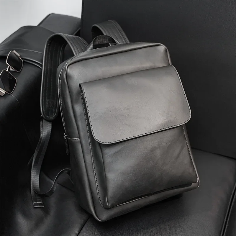 Retro Leisure Computer Backpack Fashion Multi Platform Travel Bag Men's Backpack