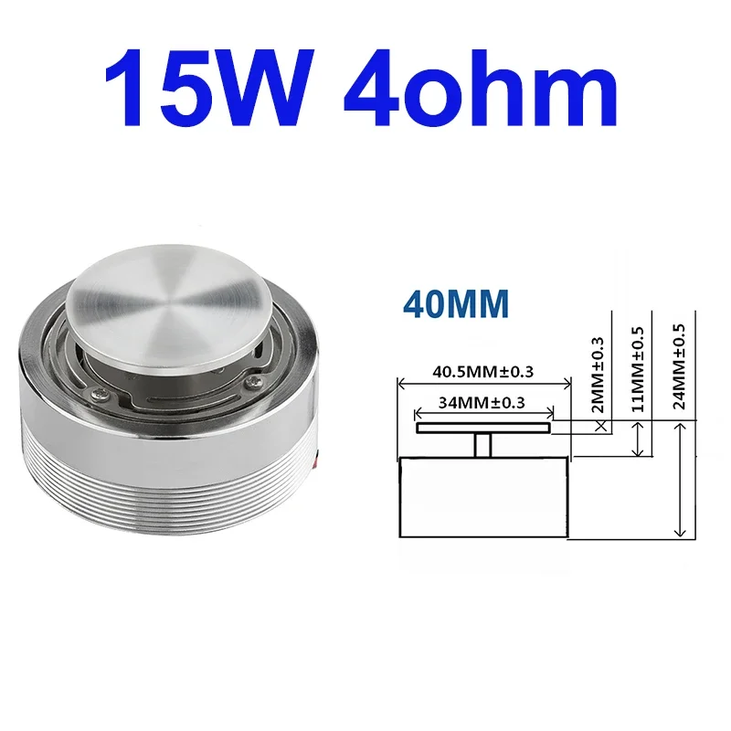 High-Power Full Range Portable Vibration Speaker with Resonant Bass