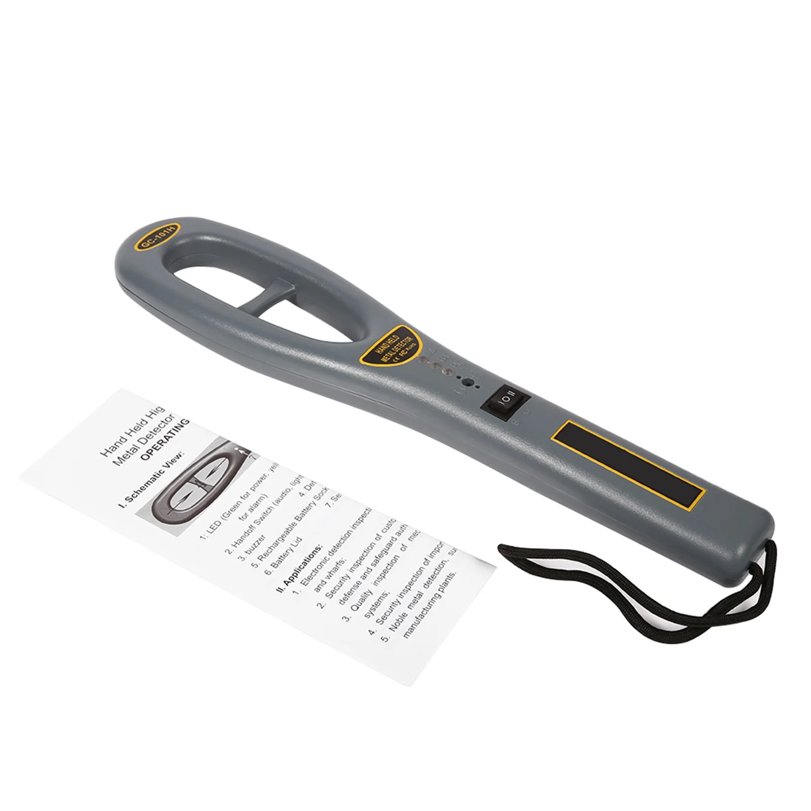Laser Measurement Tool Garrett - High Sensitivity Security Scanner With  Audio & Vibration Pin Pointer Metal Detectors