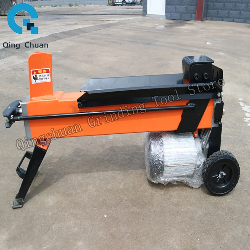 Wood Chopping Machine Household Electric Hydraulic 2KW Automatic Rural Wood-chopping Machine