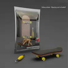 

Finger SkateBoard Wooden Fingerboard Toy Professional Stents Finger Skate Set Or One Set Trucks With Tool For Fingerboard Skate