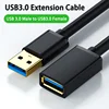 cable d'extension USB 2.0 vers USB pour Smart TV, PS4, Xbox One, SSD, cordon de données