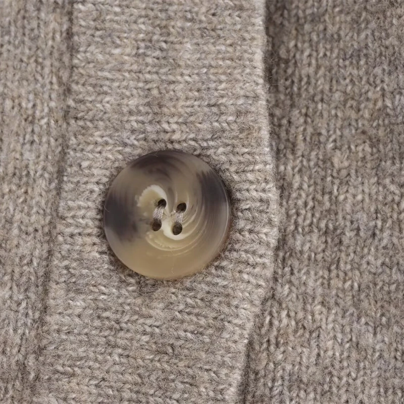 Autumn Shawl Style Short Sweater Cardigan Women Loose Single-breasted Simple Knitwear Top Fashion Lady Causal Solid Pullover