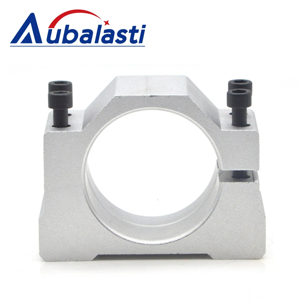 CNC Router Machine Spindle Clamp Diameter 48mm 52mm Spindle Motor Clamp for 300w 400w 500w 600w Motor Mounts Bracket spindle clamp holder