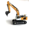 New Hydraulic RC Excavator 1/14 Radio Control Truck Painted Yellow Car Truck For 945 Toucan Earth Digger Model Boy Toy TH20590 3