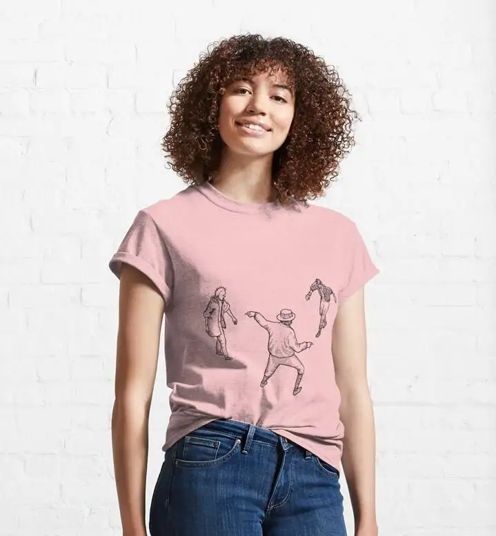 T-Shirt Da Gioco Unisex Disco Elysium Harry Du Bois Kim