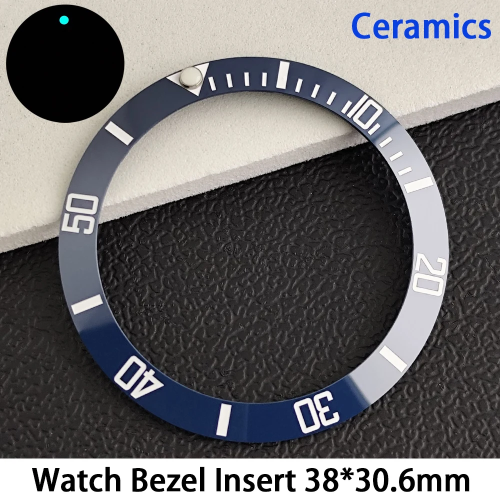 Premium 38mm Sloping Aluminum-Ceramic Bezel Insert