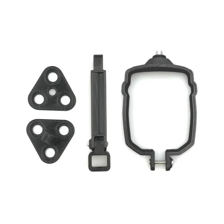 Drone DJI Air 2S équipé du support d'extension de caméra, prêt à capturer des images aériennes.