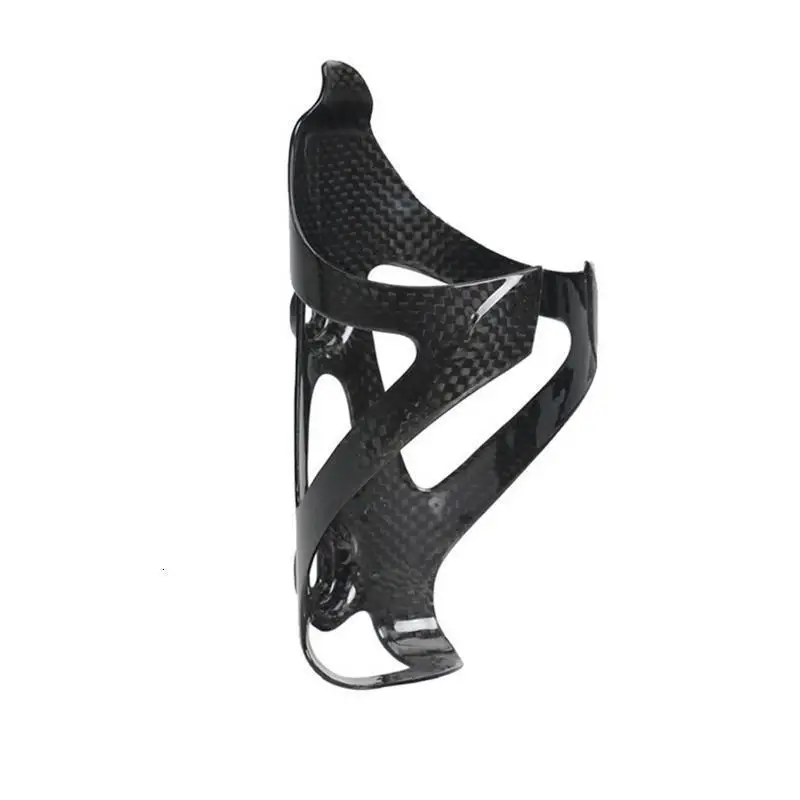 Bicycle Water Bottle Cage Bicycle Bottle Holder Water Bottle Holder 2PCS No Full Carbon Fiber Bicycle Water Bottle Cage MTB Road Bike Bottle Holder Ultra Light Cycle Equipment Matte/ Glossy