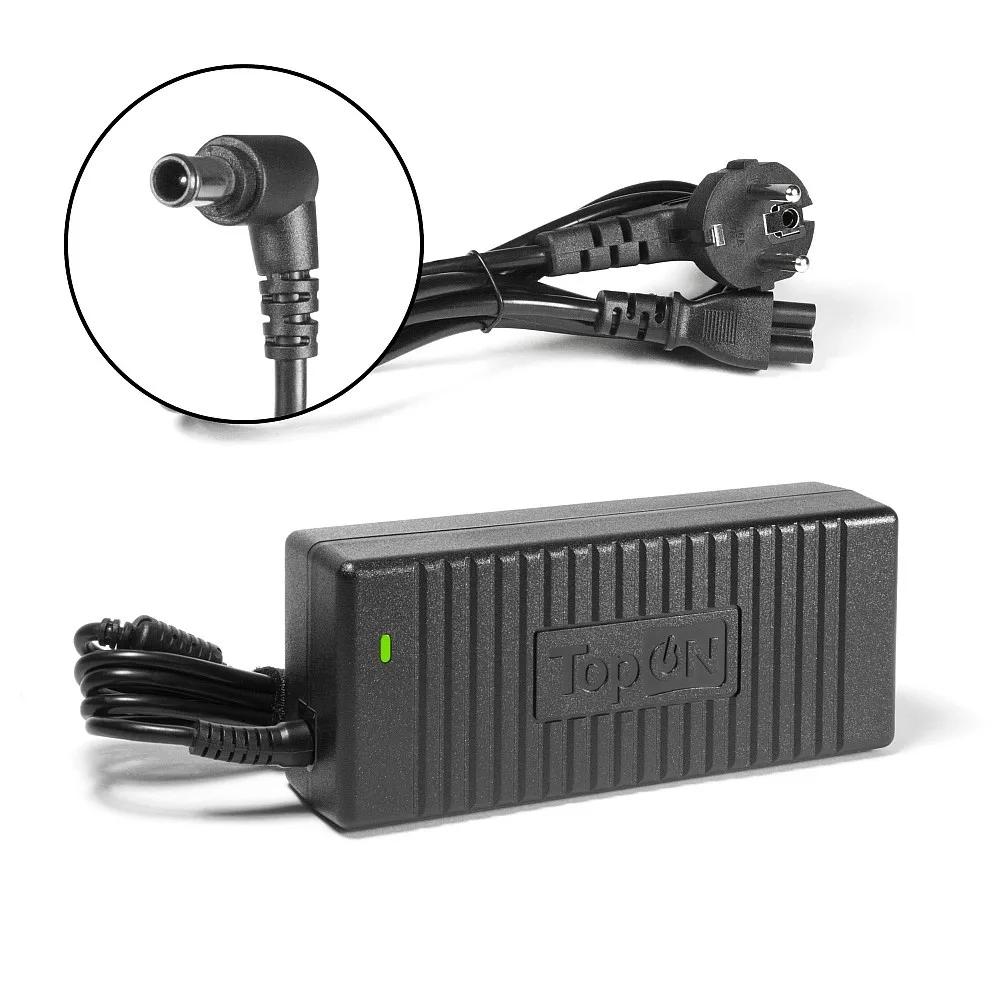 Блок питания TopON для Sony 19.5V 6.2A (6.5x4.4) 120W VGP-AC19V16 TOP-SY07 | Компьютеры и офис
