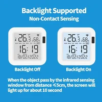 Tuya WiFi Temperature Humidity Smart Sensor With Backlight for Smart Home Var SmartLife Work with Alexa Google Assistant - Image 5