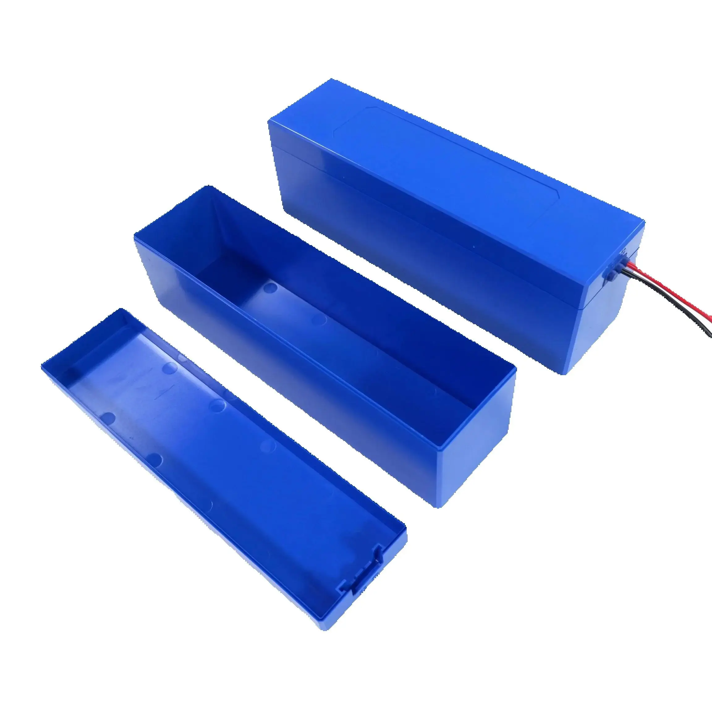 12V 24V 36V 48V 10Ah-20Ah 배터리 케이스 13S4P 홀더 니켈 와이어 13S 48V30A BMS 리튬 배터리 상자 52 개의 배터리를 담을 수 있습니다