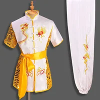 Uniforme traditionnel chinois pour hommes et femmes, uniforme de Wushu, ensemble de vêtements de Kung Fu, uniforme d'arts martiaux, Tai Chi Kleding Taoist Shaolin 3