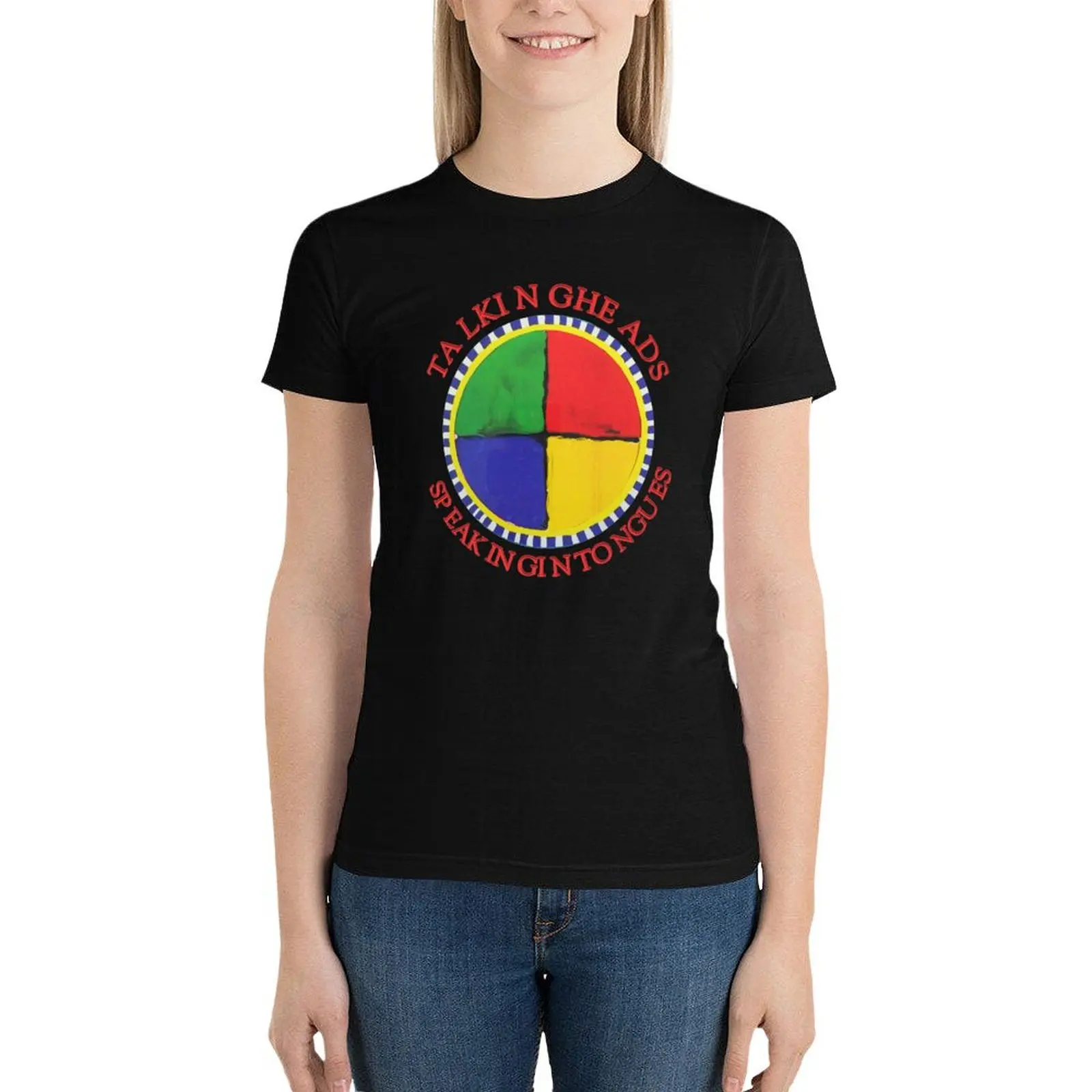 

Talking Heads - Speaking In Tongues T-Shirt oversized anime clothes cute tops tops for Women
