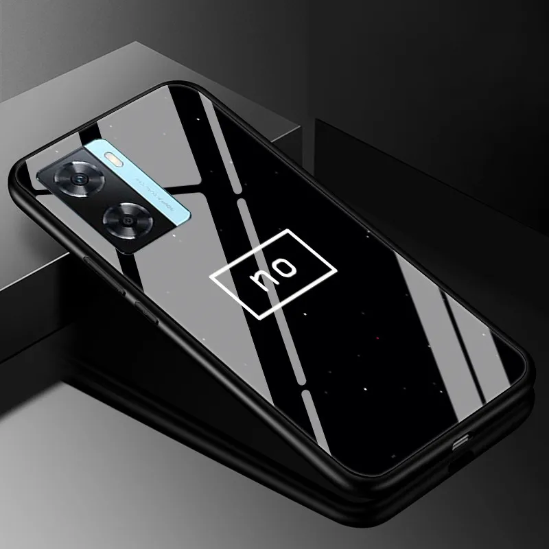 Premium Hard Back Bumper Case with Tempered Glass Cover - Sleek and Durable Protection