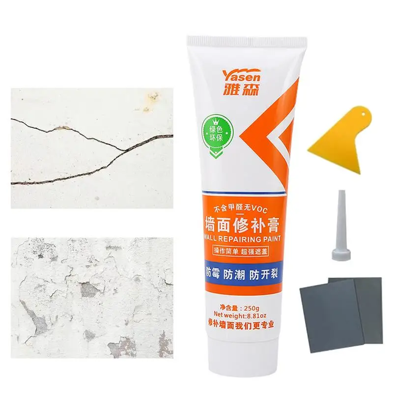 

Nail Hole Filler For Walls Waterproof Plaster Wall Repair Wall Mending Agent Multipurpose Wall Spackle Repair Paste Wall Hole