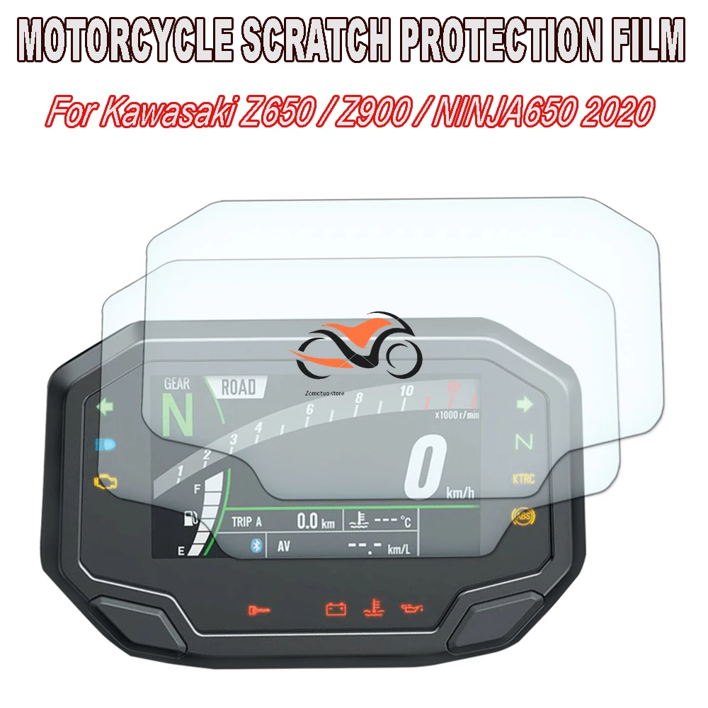 For Z650 Z900 Ninja 650 ninja650 Ninja 1000 2022 2021 Motorcycle Cluster Scratch Protection Film Screen Protector Accessories