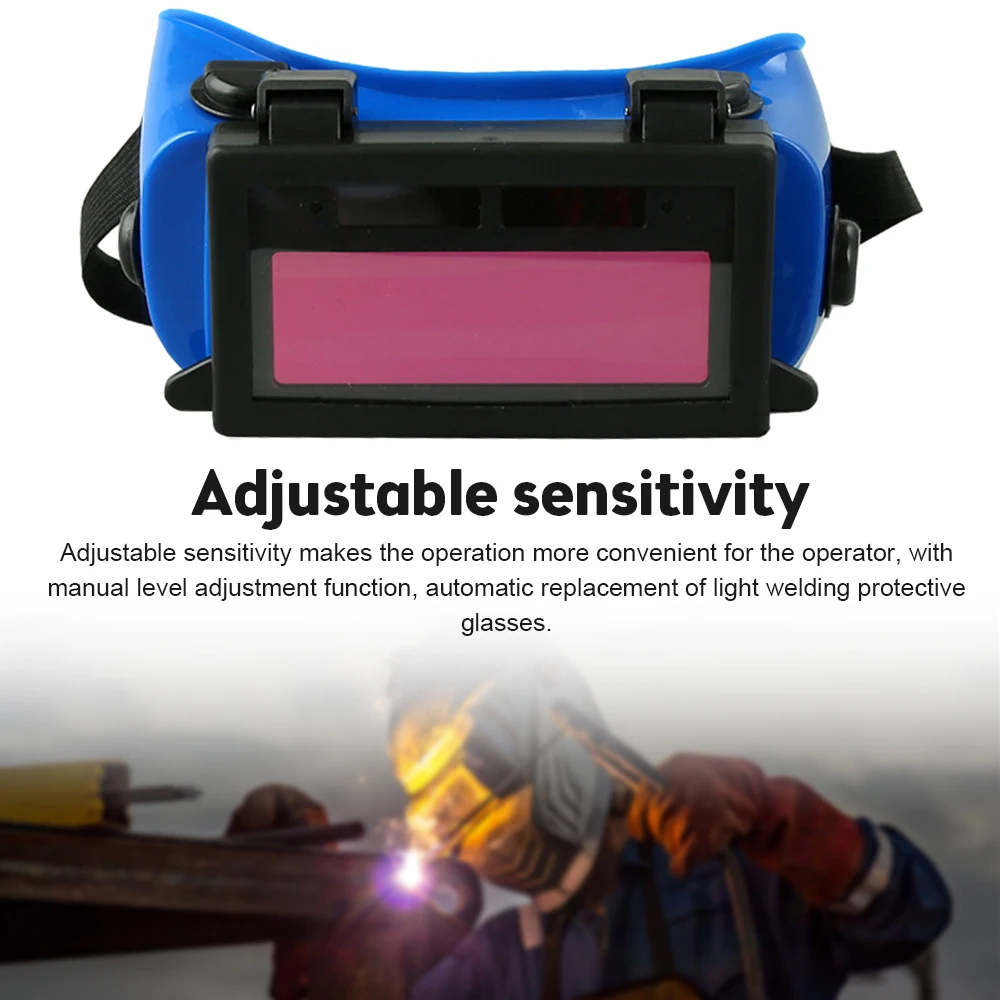 Solar Auto Darkening Welding Mask Welding Helmet Eyes Goggle/Welder Glasses Arc Protection Helmet for Machine/Equipment