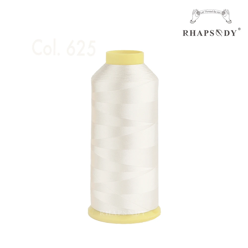 Rhapsodie neue Farben 5000 d2 40wt m Polyester Stick garn für Bruder/Sänger Maschine Haushalts nähen mit guter Qualität – Detail 25