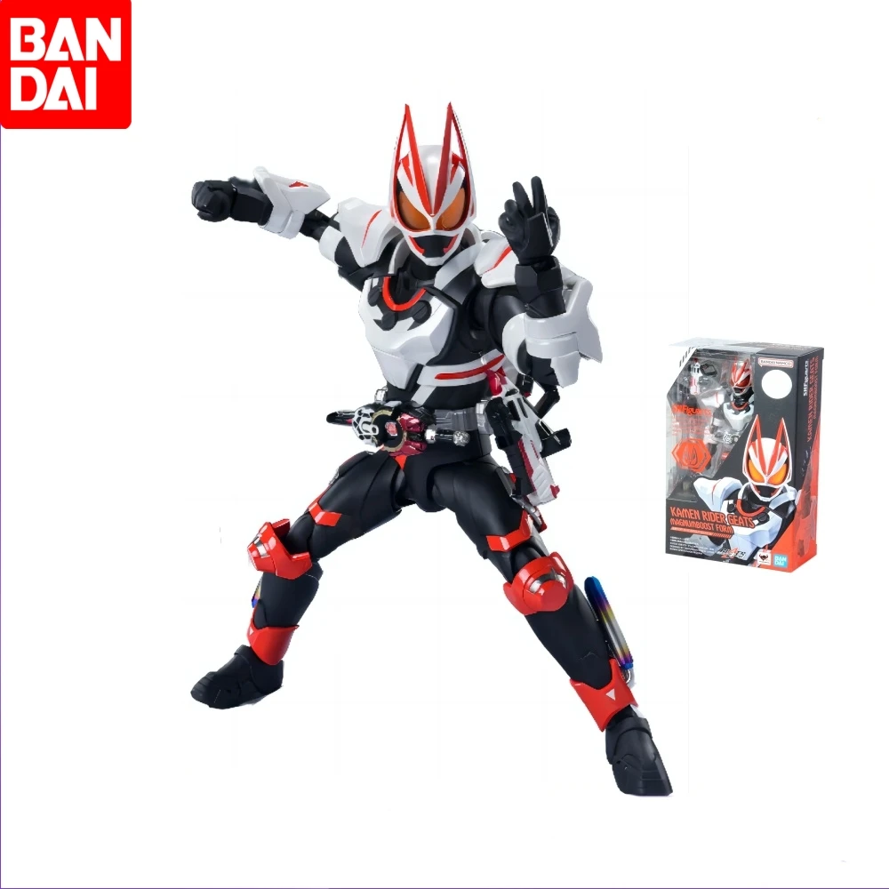

Bandai Original Kamen Rider Geats Magnum Boost Form Joints Movable 15cm Anime Action Figures Collection Model Toys Child Gift