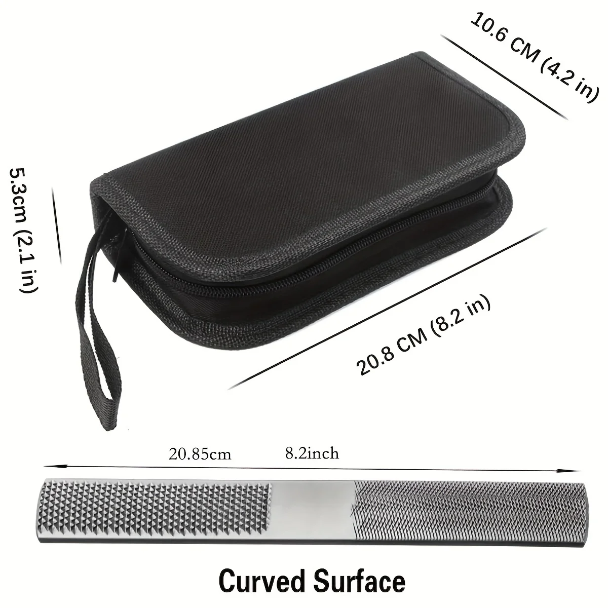 Description Picture 3 of itemFile Set, Needle Diamond Files 13PCS,for Precision Metal Wood Files, Plastic Carving Tool with Steel Brush and Carry Case