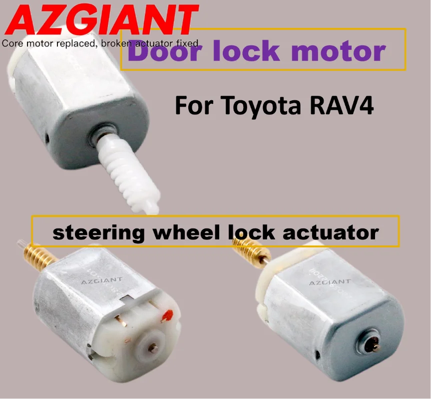 

Car Accessories Locking Latch DIY Repair for Toyota RAV4 Steering Wheel Column + Door Lock Actuator 12V
