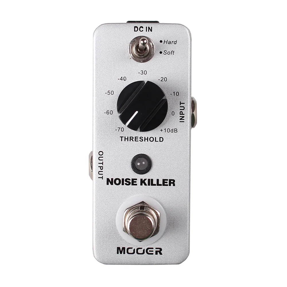 

MOOER Guitar Effect Pedal Noise Killer Electric Guitar Bass Noise Reduction Pedal 2 Working Modes Guitar Accessories True Bypass