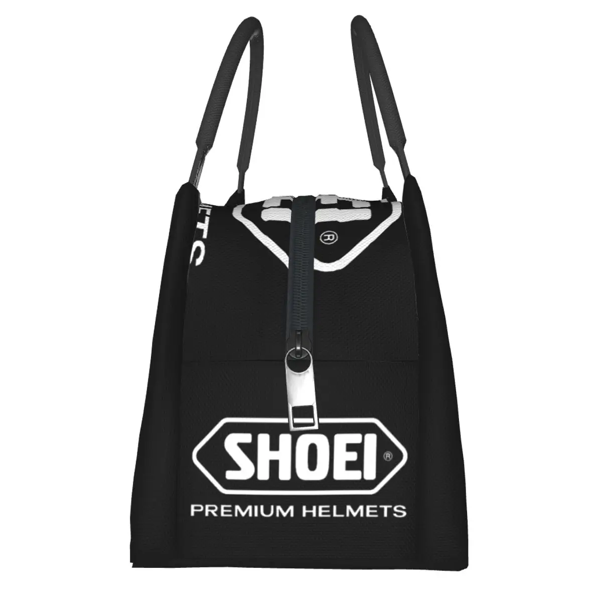 Shoei 오토바이 헬멧 학교 피크닉 보관용 절연 점심 가방 식품 상자 휴대용 컨테이너 쿨러 열 점심 상자