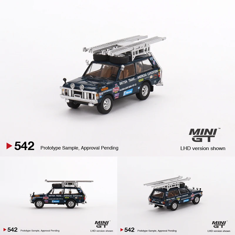 MINIGT In Stock 1:64 Defender 110 90 1989 Japan Diecast Diorama Model Collection Toys 3