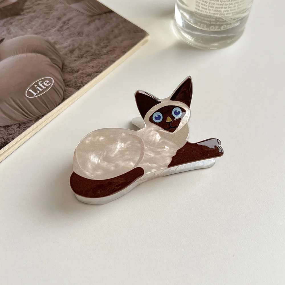 Cute Cat Hairpin Set