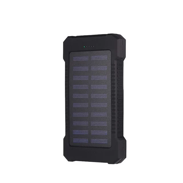 30000mAh Solar Fast Charging Power Bank Portable Waterproof External Battery with Flashlight for Outdoor traveling Xiaomi iPhone small power bank Power Bank