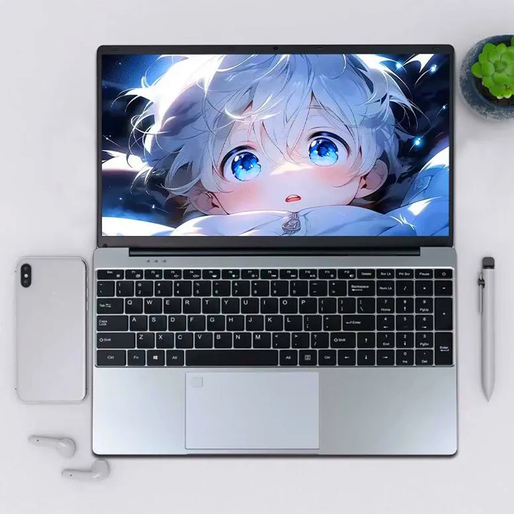 CARBAYTA Laptop 15.6inch Intel Celeron N5095 16TB RAM 1TB SSD DDR4 Windows 11 Pro Camera Fingerprint Backlit Keypad Computer PC 2