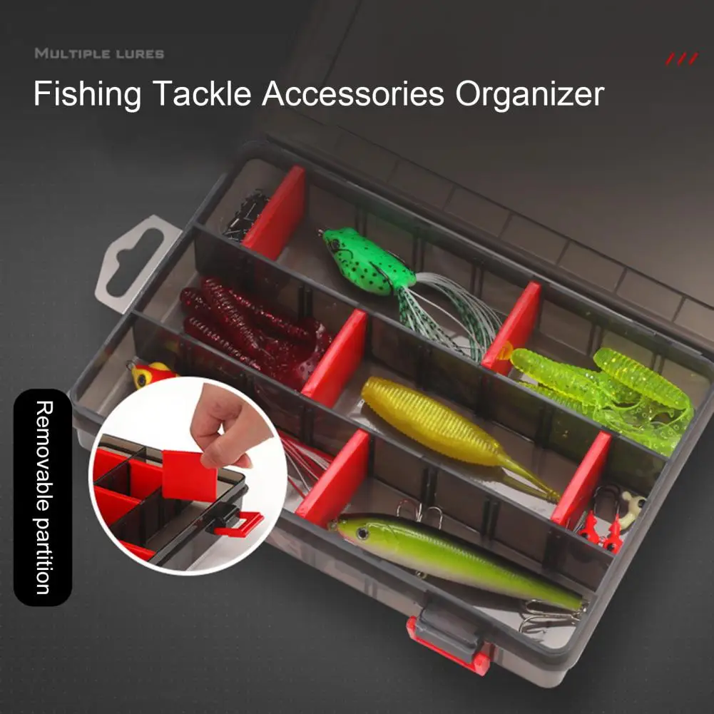 

Lure Storage Box 3 Sizes Fishing Tool Case Container Versatile Outdoor Fishing Tackle Storage Box Fishing Equipment
