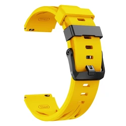Premium Sport Silicone Watch Strap - 22mm Replacement Band - 22mm (04)