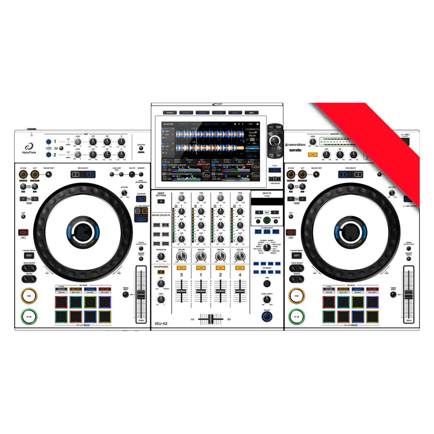 XDJ-AZ 화면 보호기 파이오니어 XDJAZ 올인원 컨트롤러 DJ 믹서 보호 필름, 수입 고급 무광택 소재