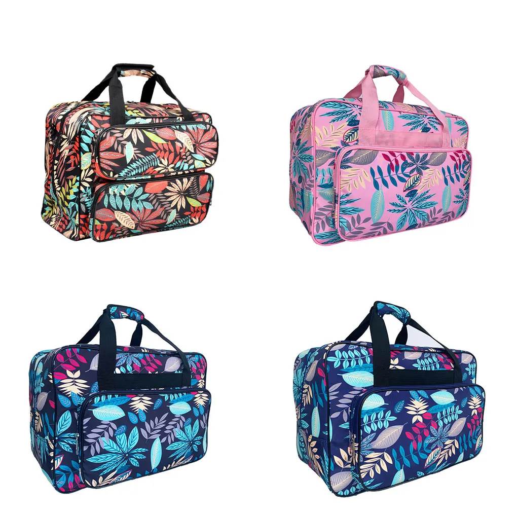 Sewing Machine Bag Portable Carrying Case Zipper Holder Travel Storage Clothes Organizer Luggage Nylon Suitcase