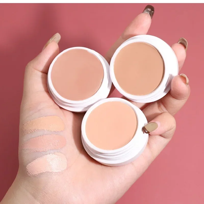 Concealer Palette Liquid Foundation Cream Covers Acne Dark Circles Moisturizing Waterproof Long Lasting Face Cosmetics 5